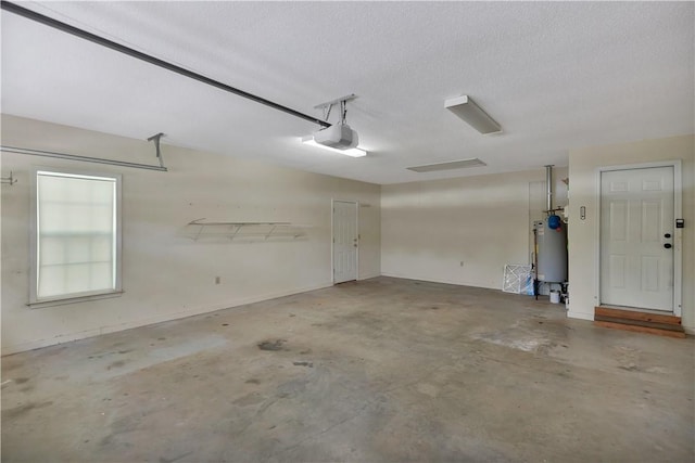 208 Playground Rd, Walhalla, SC 29691 - garage with gas water heater and a garage door opener