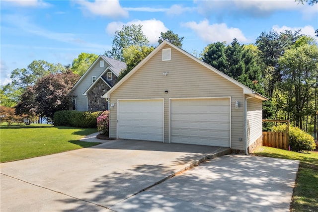 168 Wilderness Pt, Hartwell, GA 30643 - view of detached garage