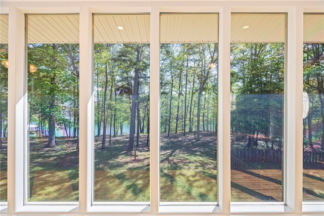 168 Wilderness Pt, Hartwell, GA 30643 - doorway to outside with plenty of natural light