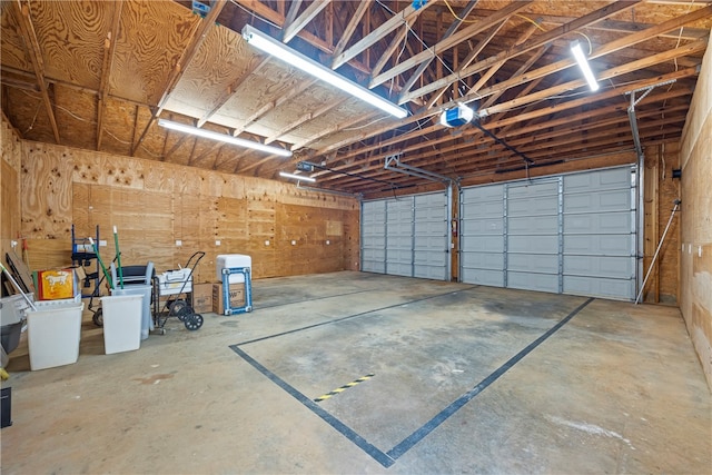 168 Wilderness Pt, Hartwell, GA 30643 - garage with a garage door opener