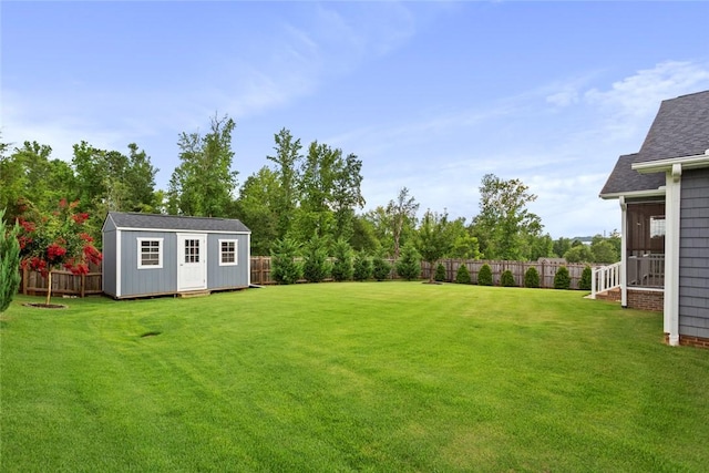 340 Fiddlers Way, Seneca, SC 29678 - fenced backyard featuring a shed