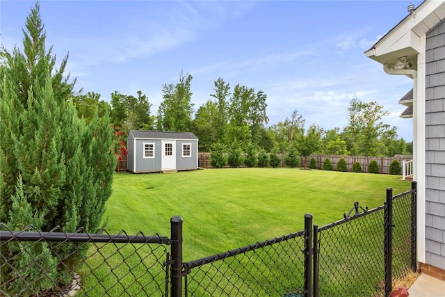 340 Fiddlers Way, Seneca, SC 29678 - fenced backyard with a storage unit