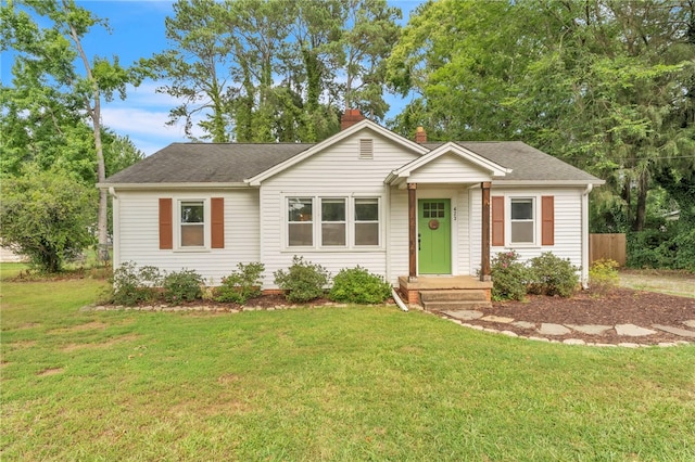423 Lebanon Rd, Pendleton, SC 29670 - view of front of property with a chimney and roof with shingles