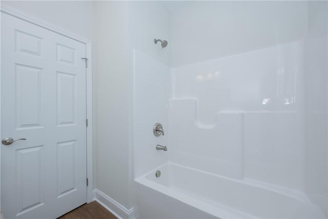 218 W Halfway Branch Rd, Walhalla, SC 29691 - full bathroom featuring bathtub / shower combination and wood finished floors