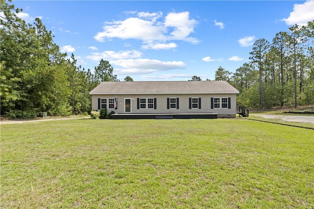 973 Pine Plain Rd, Gaston, SC 29053 - view of front of property with a front yard