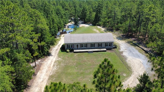 973 Pine Plain Rd, Gaston, SC 29053 - aerial view of property and surrounding area with a forest