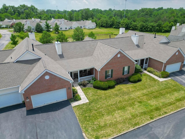 5901 Hickory Brook Way, Columbus, OH 43213 - aerial perspective of suburban area