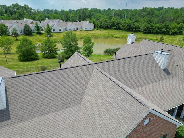 5901 Hickory Brook Way, Columbus, OH 43213 - aerial view of a nearby body of water