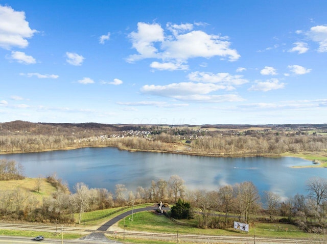 property view of water