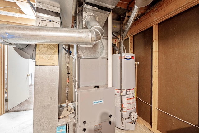12627 Oakmere Dr, Pickerington, OH 43147 - utility room with water heater