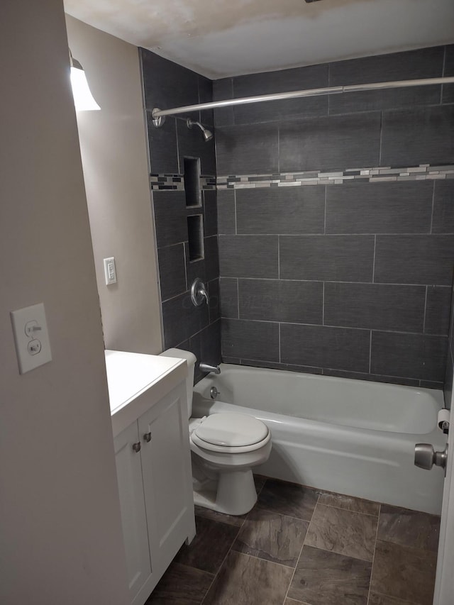 4714 Tarryton Ct S Unit 20-1G, Columbus, OH 43228 - full bathroom featuring vanity and shower / tub combination