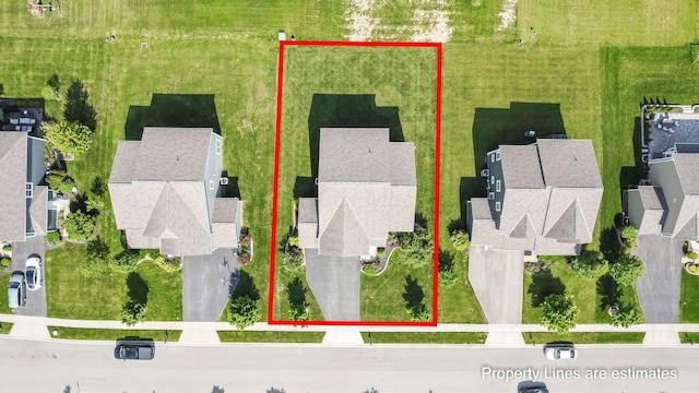 5421 Mercier St, Lewis Center, OH 43035 - aerial perspective of suburban area
