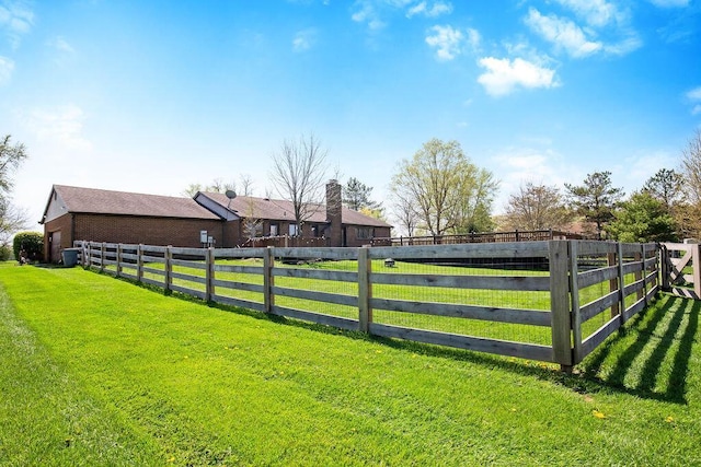 view of yard