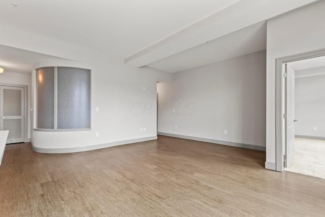 51 N High St Unit 506, Columbus, OH 43215 - unfurnished living room with wood finished floors