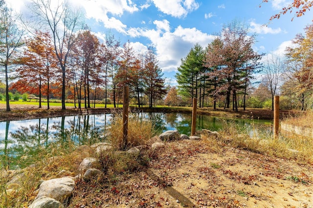 property view of water