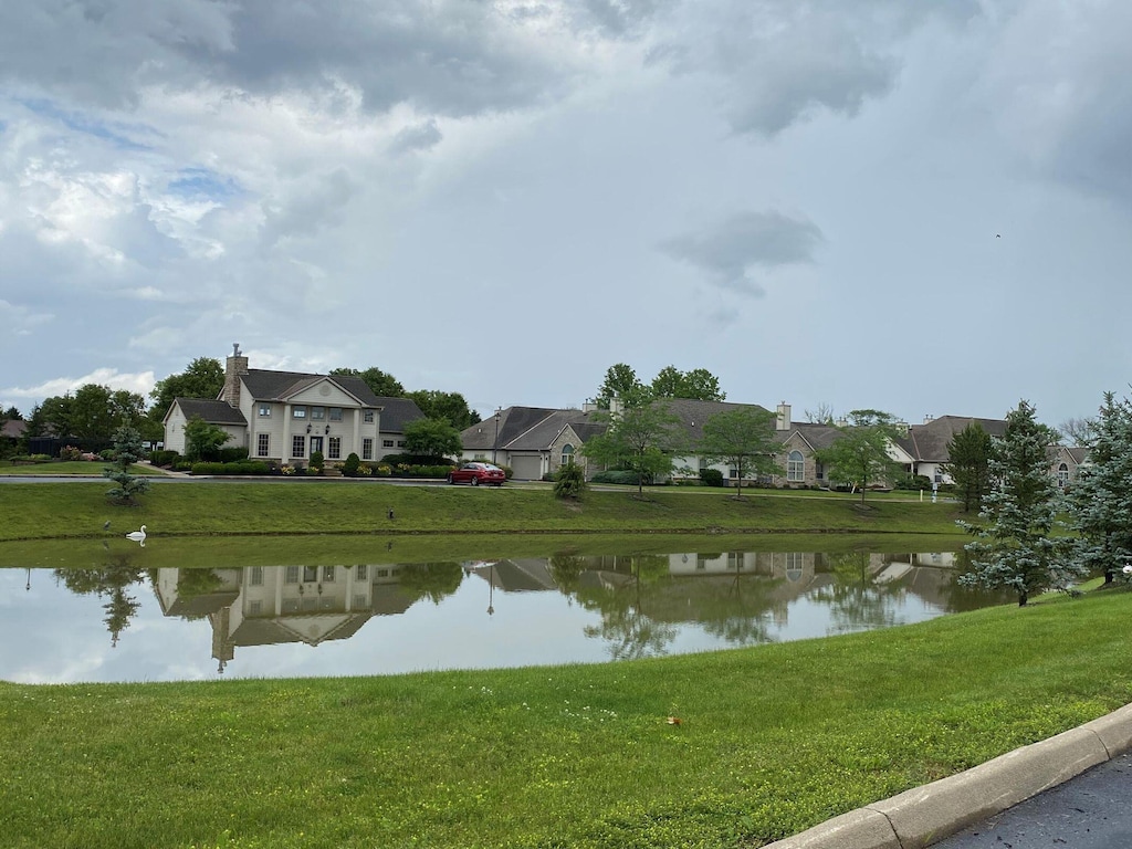 property view of water