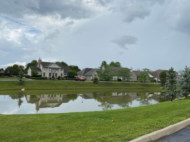 property view of water