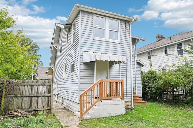 1366 Oakwood Ave, Columbus, OH 43206 - back of property