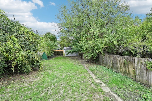 1366 Oakwood Ave, Columbus, OH 43206 - view of fenced backyard