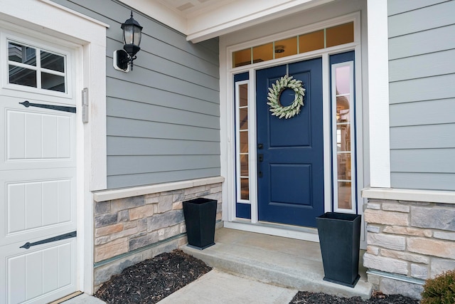 view of property entrance