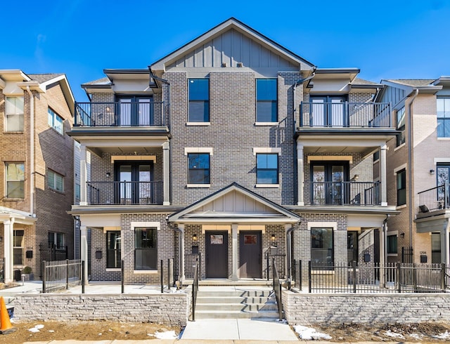 view of townhome / multi-family property