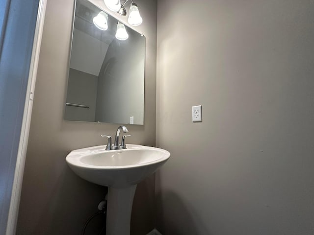 bathroom with sink