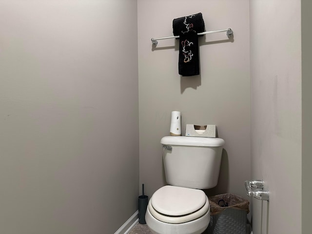 bathroom with toilet