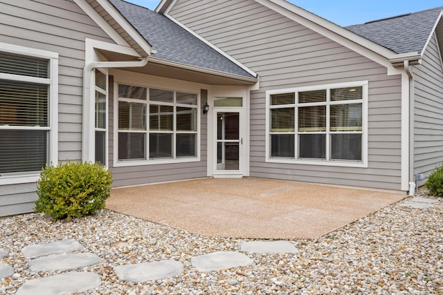 exterior space with a patio