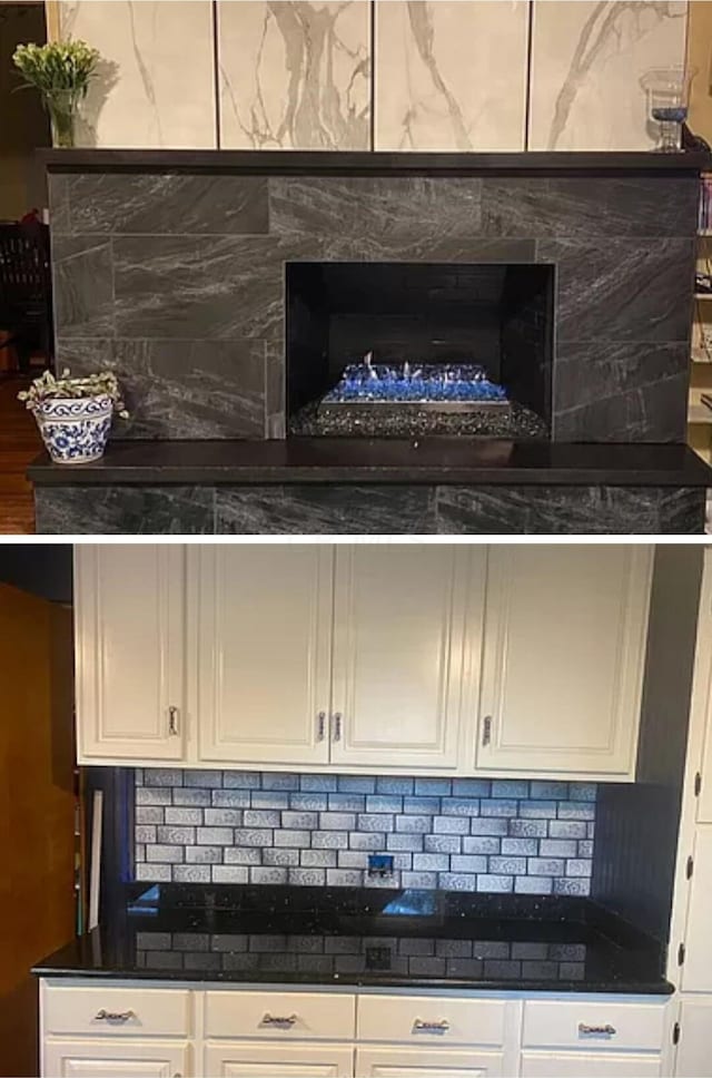 details featuring backsplash