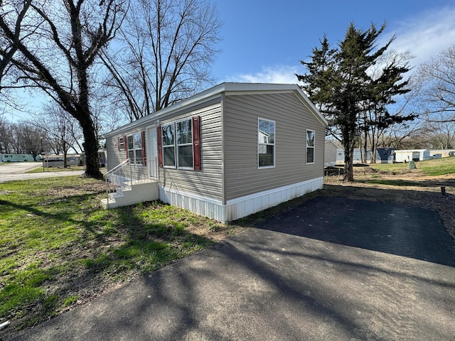 view of property exterior