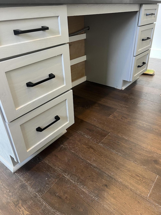 interior details featuring wood-type flooring