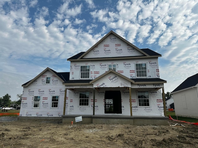 view of property in mid-construction