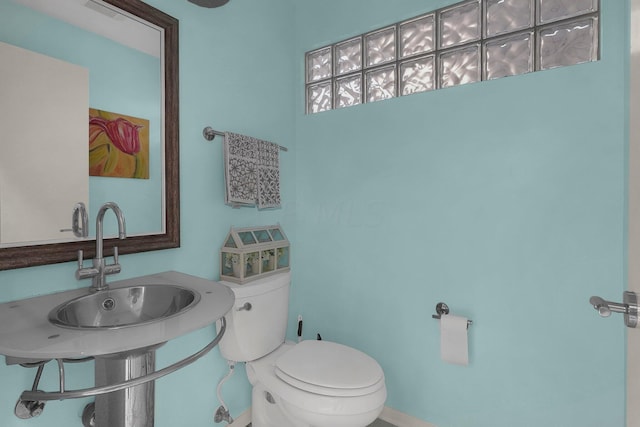 6730 Dublin Rd, Dublin, OH 43017 - bathroom featuring sink and toilet