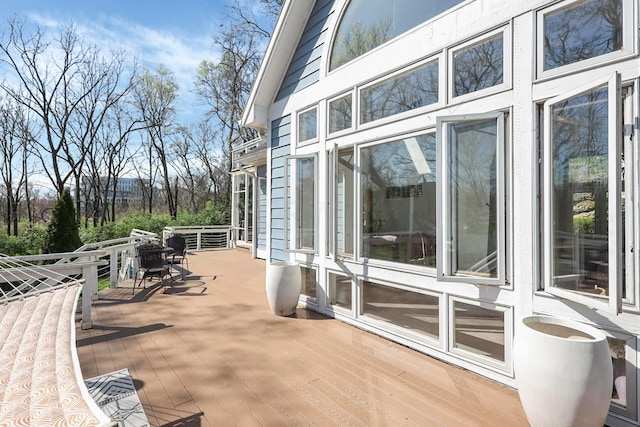 6730 Dublin Rd, Dublin, OH 43017 - view of deck