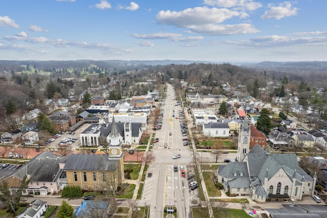 aerial view