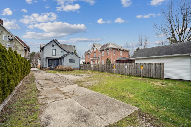 view of yard