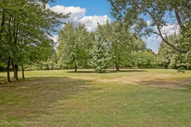 surrounding community featuring a yard