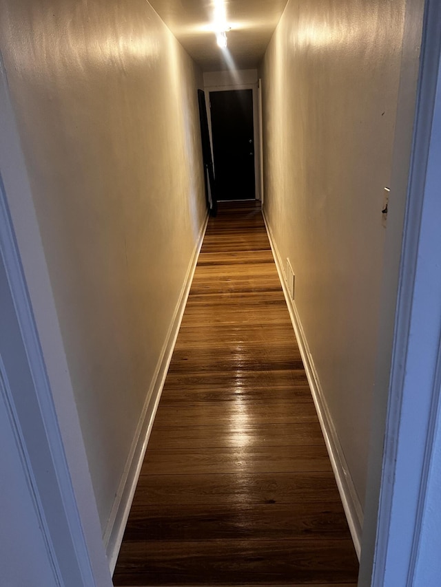 1001 Lilley Ave, Columbus, OH 43206 - corridor with dark hardwood / wood-style floors