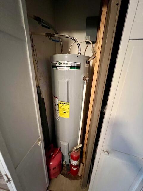 utilities featuring water heater