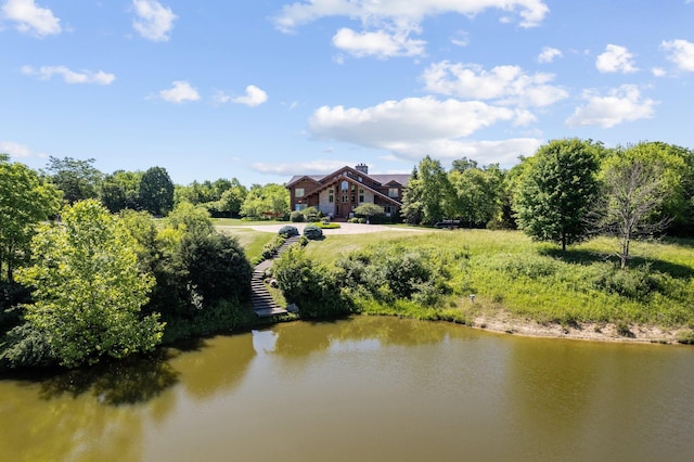 property view of water