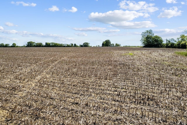 view of landscape with a rural view