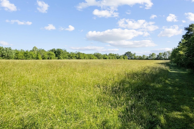 view of nature featuring a rural view