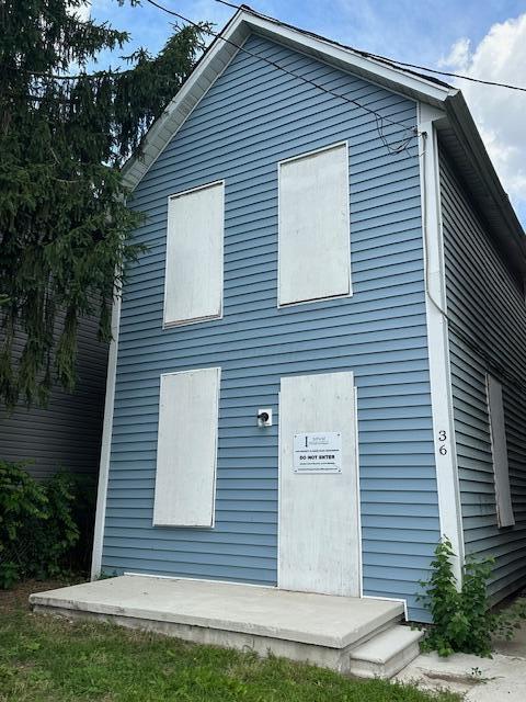 view of rear view of house