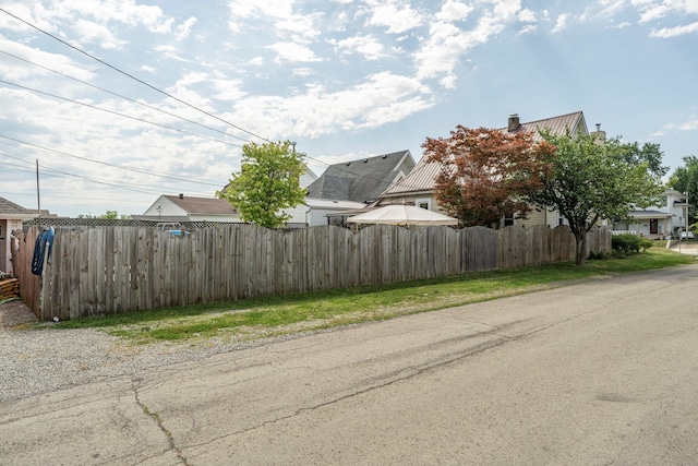 view of street