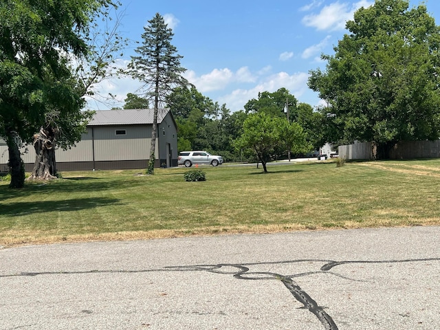 view of road