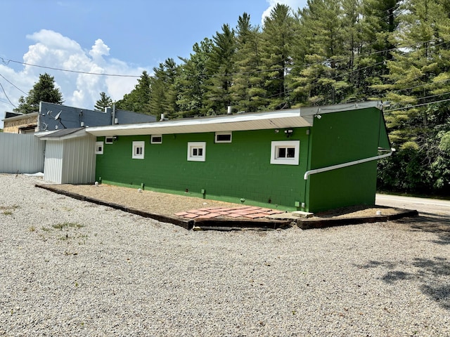 view of back of house