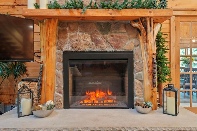 17441 Keister Rd, Laurelville, OH 43135 - detailed view of a fireplace