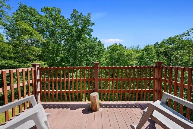 17441 Keister Rd, Laurelville, OH 43135 - view of wooden terrace
