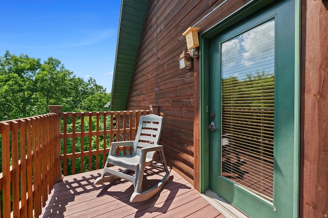 17441 Keister Rd, Laurelville, OH 43135 - view of wooden terrace