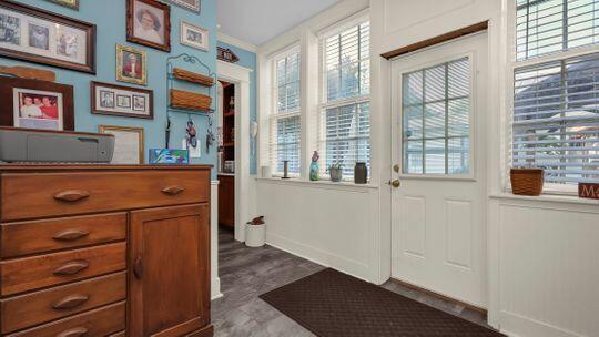 doorway featuring plenty of natural light